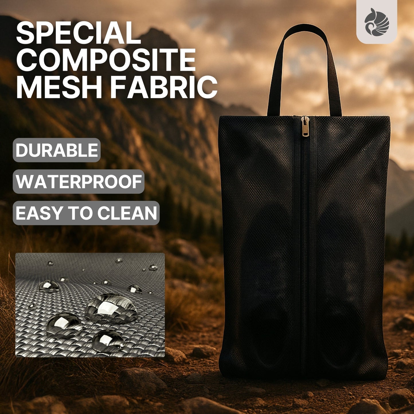 Mesh Shoe Travel Bag