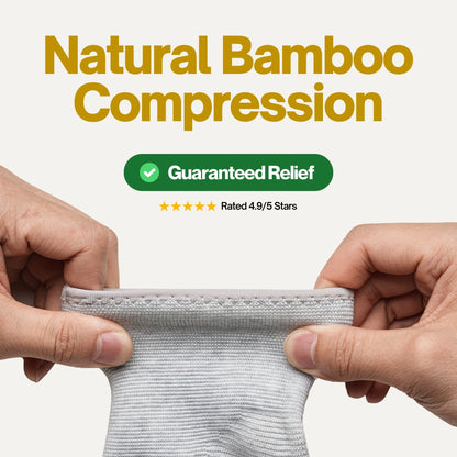 Premium Bamboo Knee Sleeve (Single)