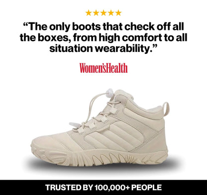 Willow - Healthy Non-Slip & Water-Resistant Grounding Barefoot Boots