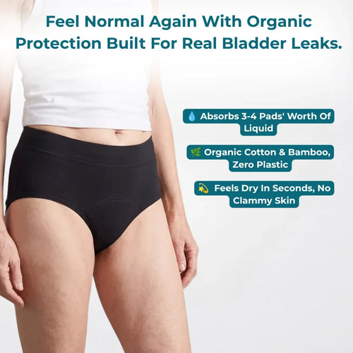 Leakproof Underwear For Bladder Leaks (Set of 2)